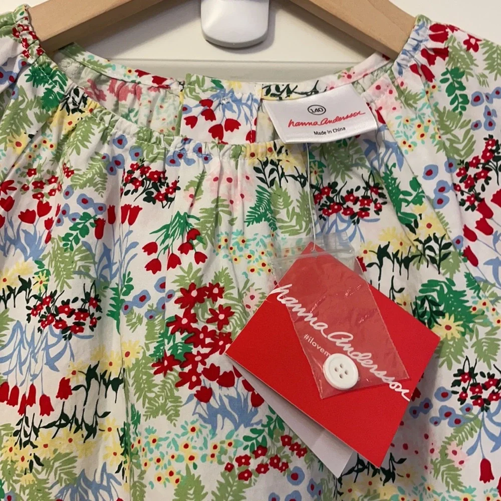 Hanna Andersson Girls Dress NWT 140 10